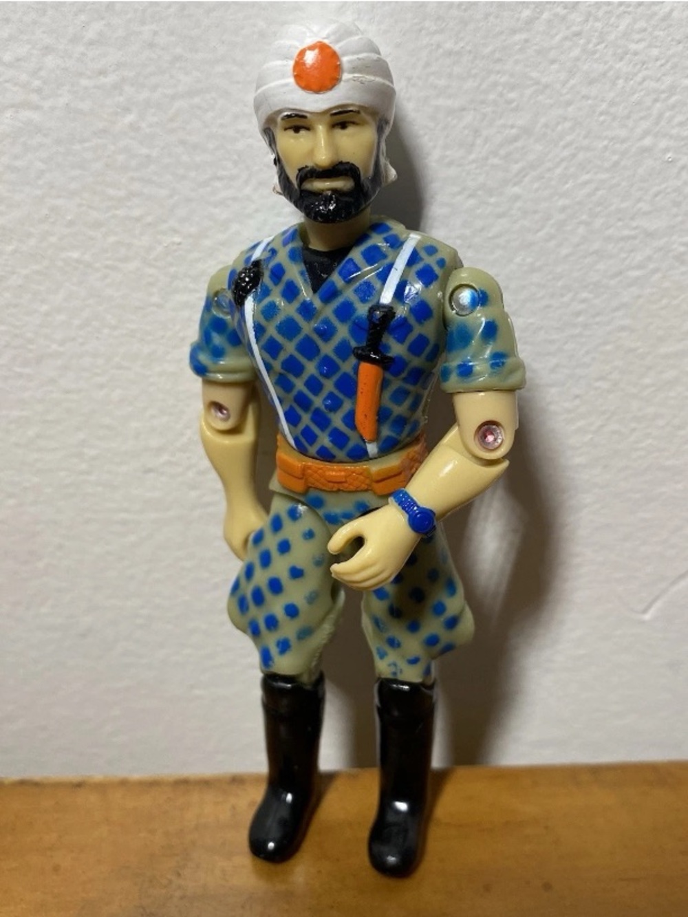 Lanard The Corps 1986 Bengala 3.75" Poseable Vintage Action Figure Toy Soldier